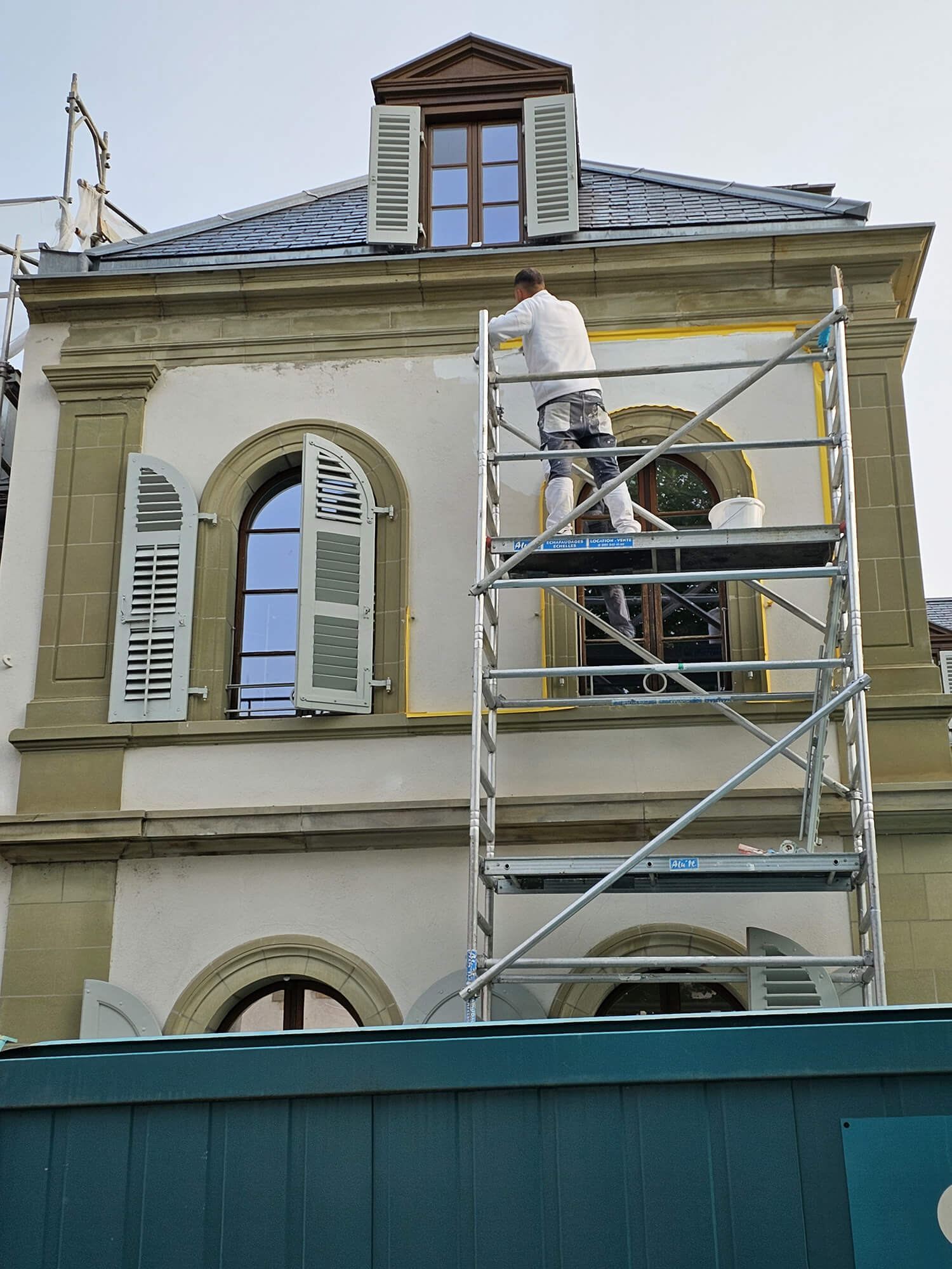 Ravalement de façade par Swiss Edifice